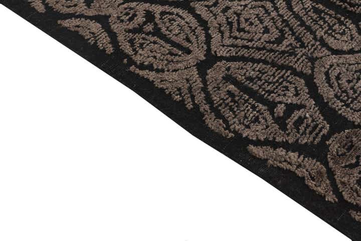 9' x 12' 6 Hand Knotted Darya Wool Rug