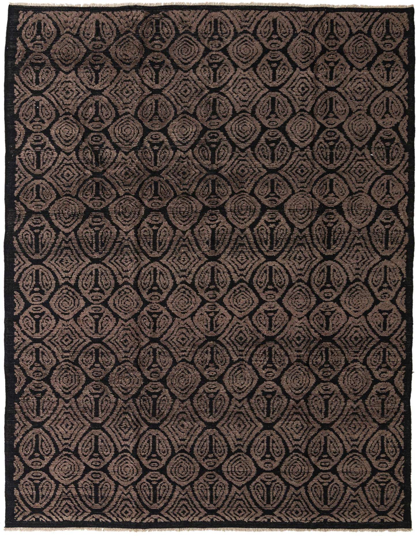 9' x 12' 6 Hand Knotted Darya Wool Rug