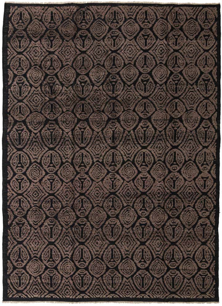 9' x 12' 6 Hand Knotted Darya Wool Rug