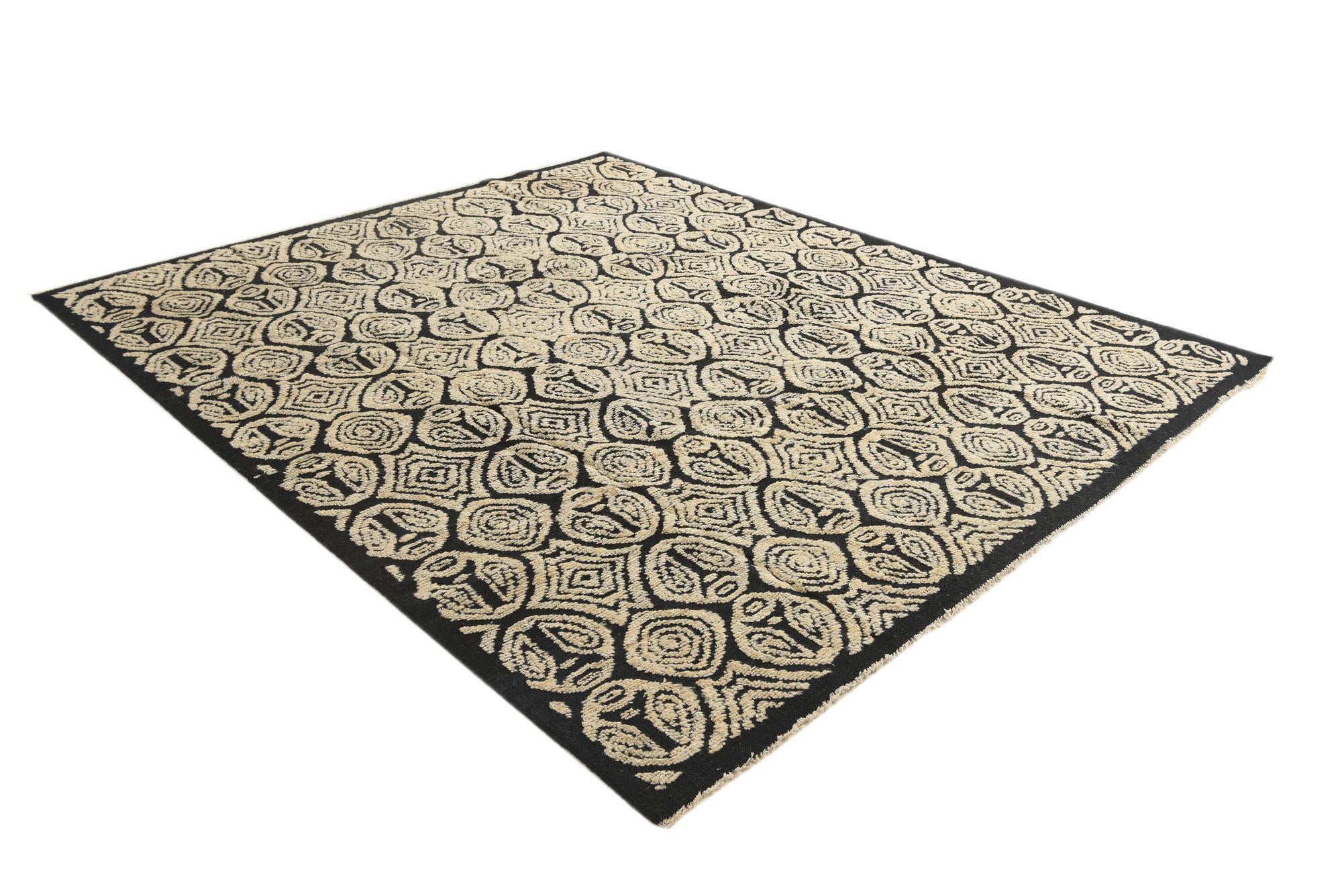 8' 8 x 10' 3 Hand Knotted Darya Wool Rug