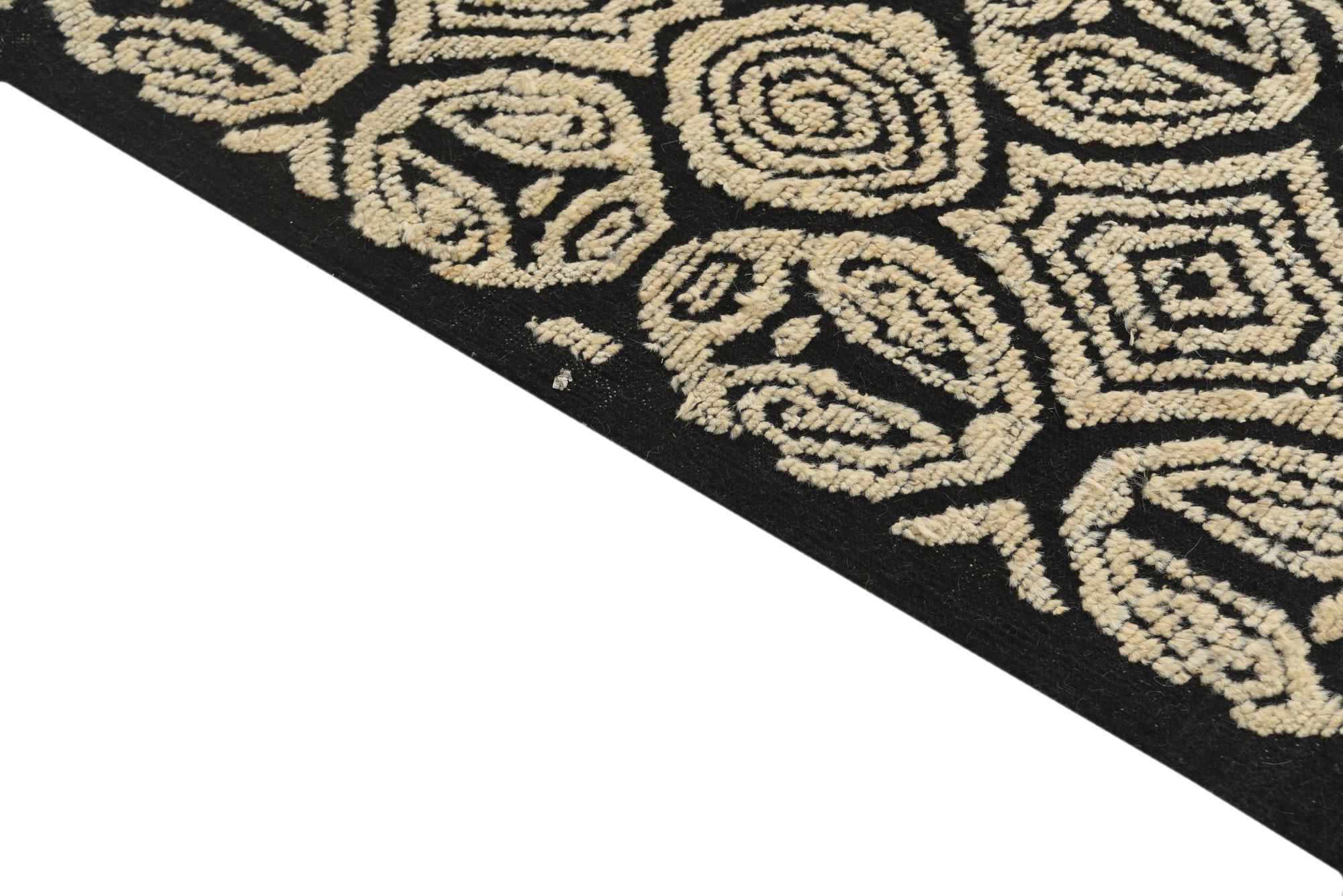 8' 8 x 10' 3 Hand Knotted Darya Wool Rug