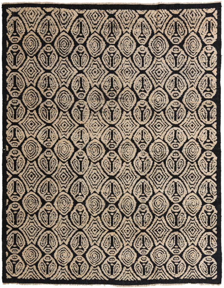 Detail image of 8' 8 x 10' 3 Hand Knotted Darya Wool Rug