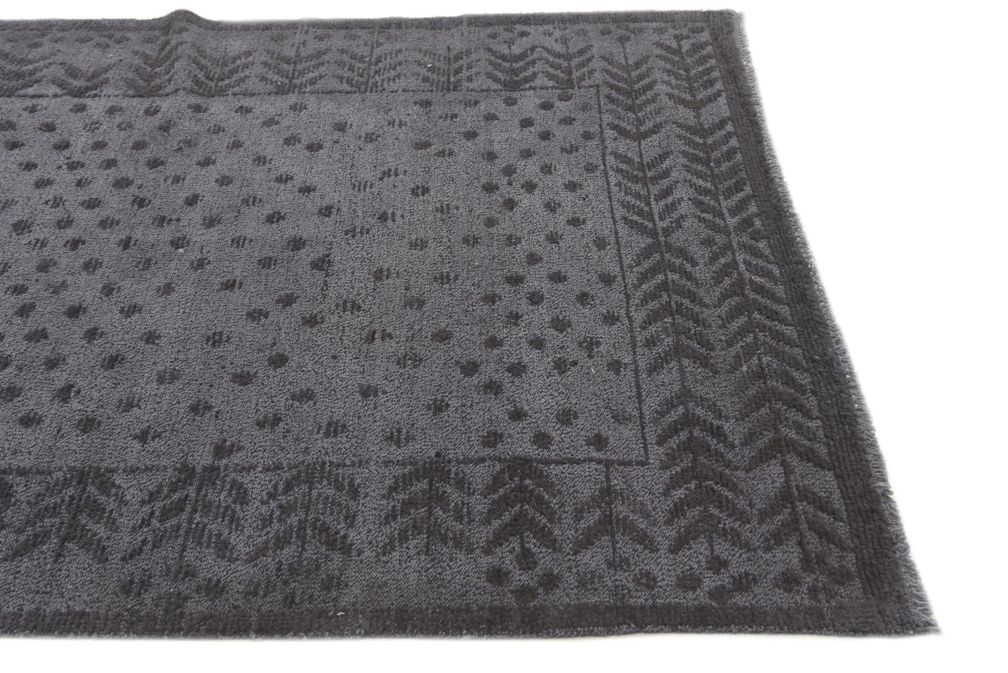 5' 3 x 7' 3 Hand Knotted Darya Wool Rug