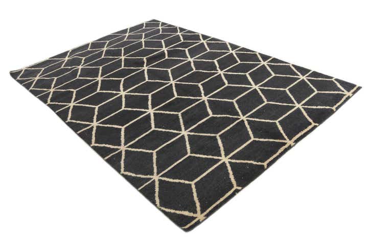 6' 5 x 9' 2 Hand Knotted Darya Wool Rug