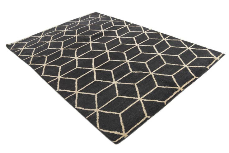 Detail image of 6' 5 x 9' 2 Hand Knotted Darya Wool Rug