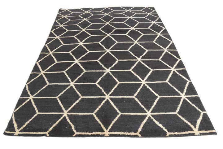 6' 5 x 9' 2 Hand Knotted Darya Wool Rug