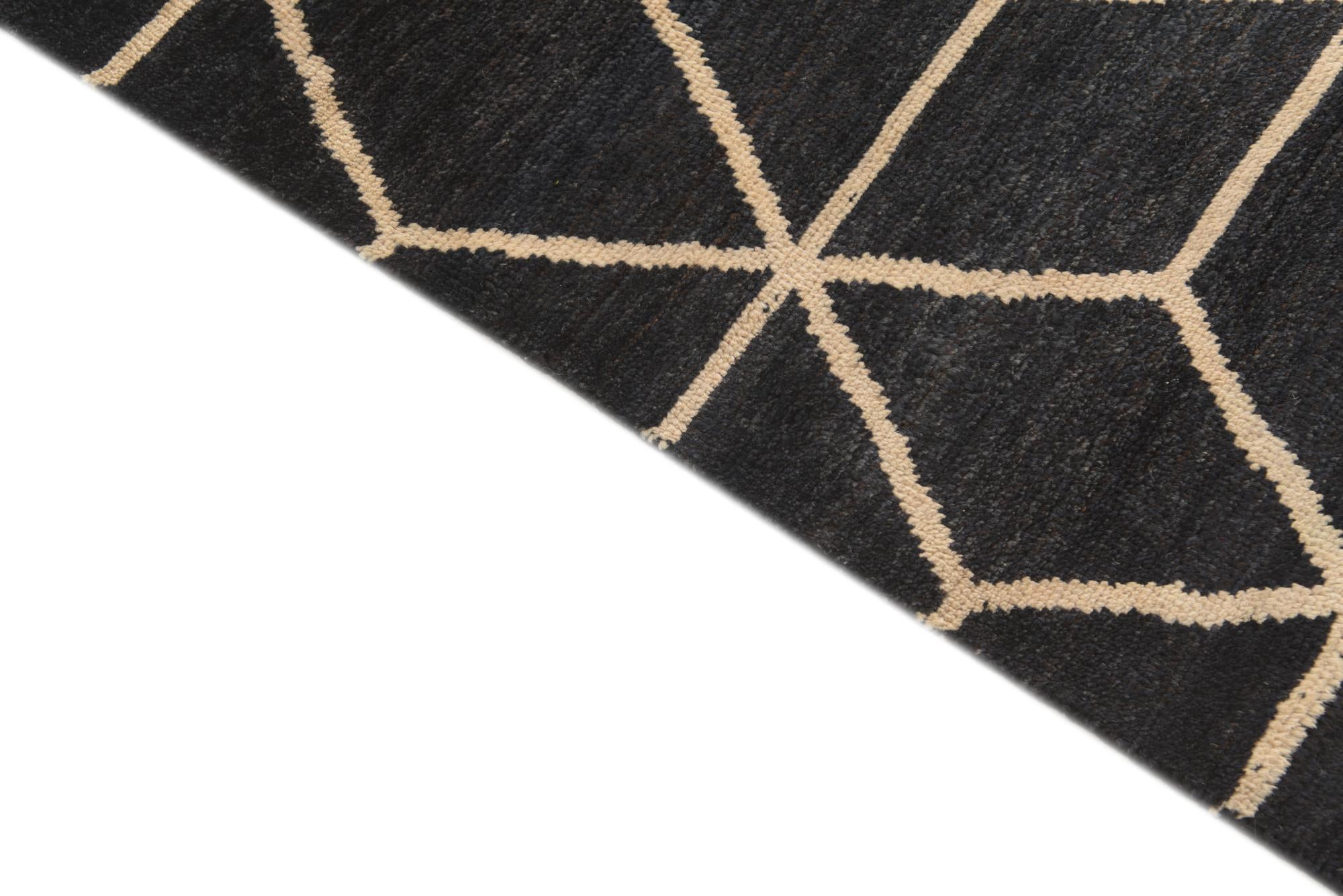 6' 5 x 9' 9 Hand Knotted Darya Wool Rug