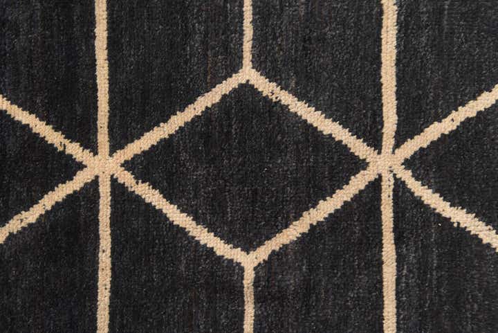 6' 5 x 9' 9 Hand Knotted Darya Wool Rug