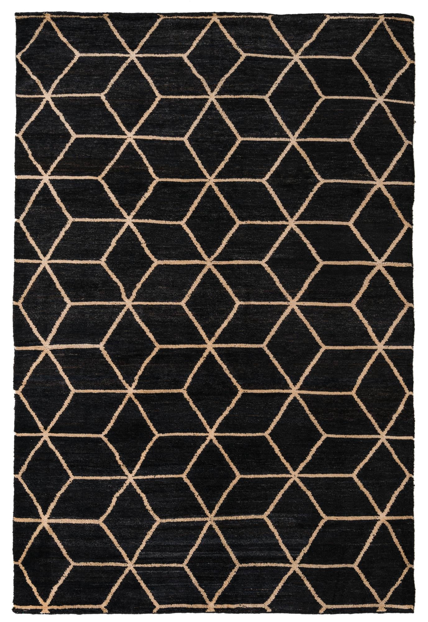 6' 5 x 9' 9 Hand Knotted Darya Wool Rug