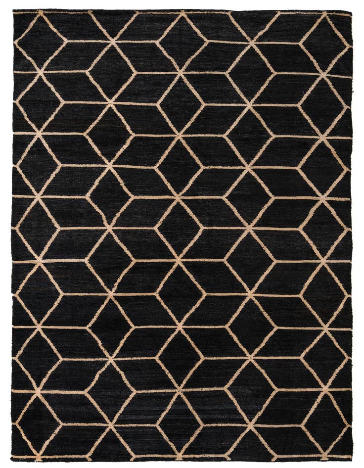 Detail image of 6' 5 x 9' 9 Hand Knotted Darya Wool Rug