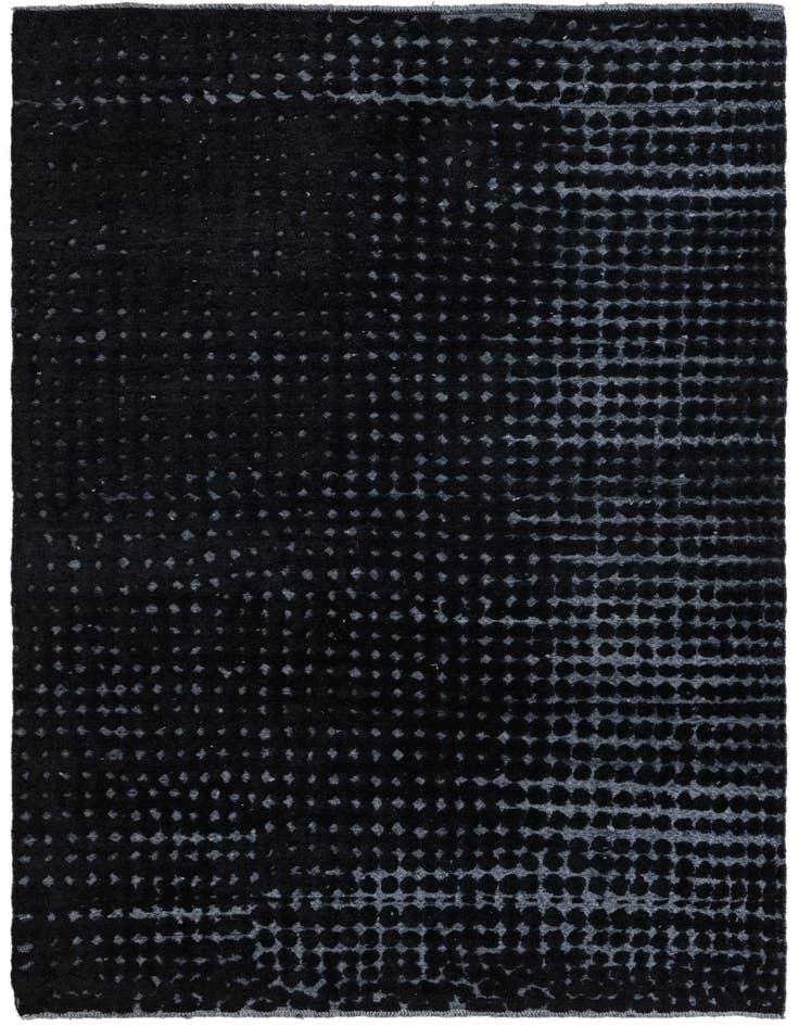 Detail image of 6' 4 x 10' 3 Hand Knotted Darya Wool Rug