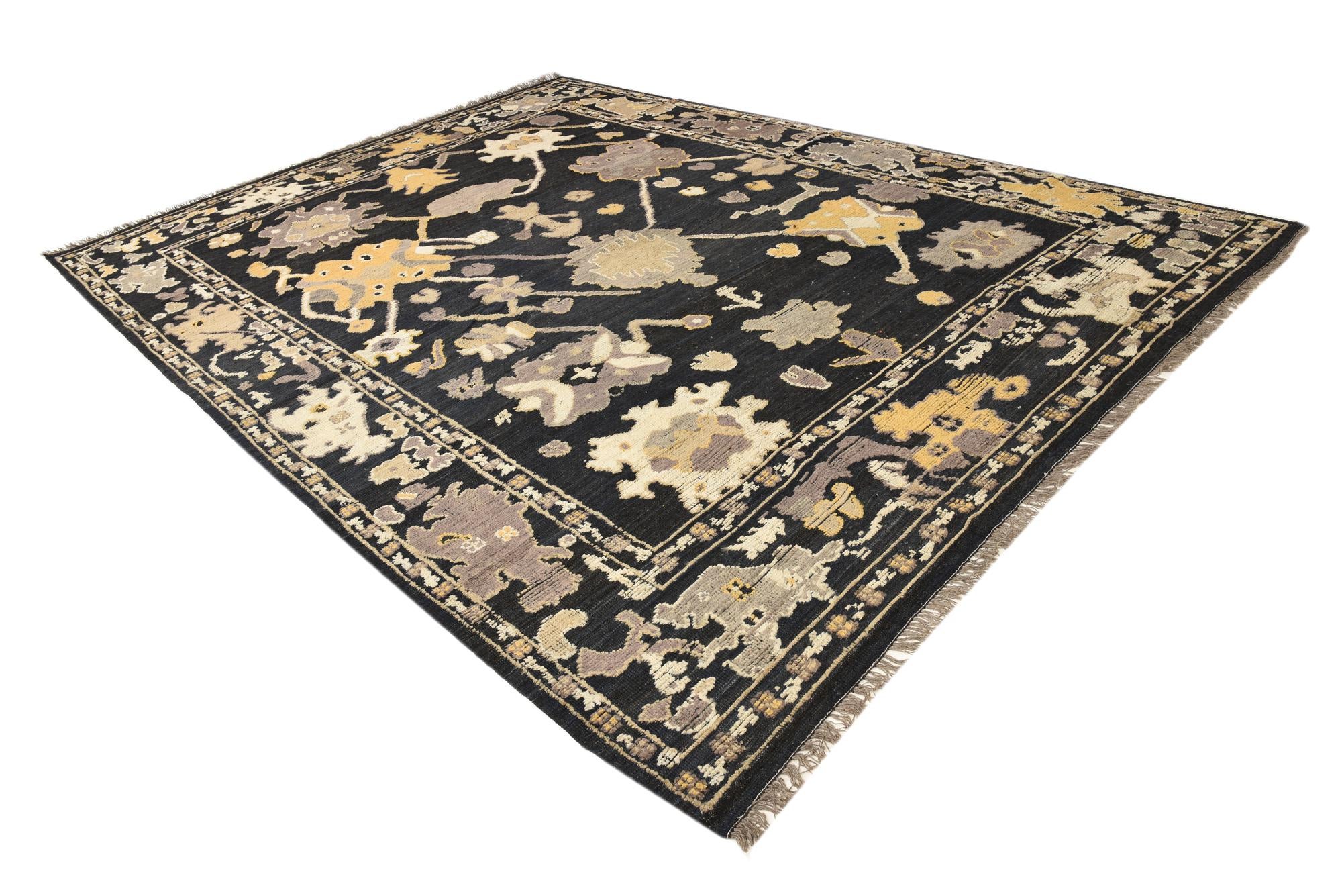 10' 3 x 14' Hand Knotted Darya Wool Rug