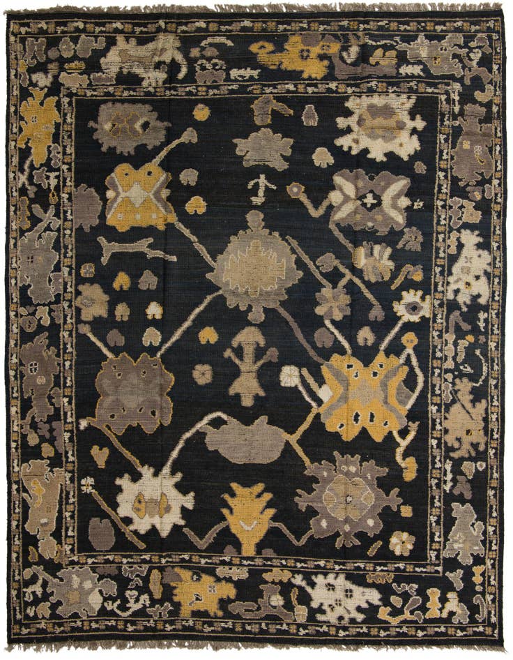 Detail image of 10' 3 x 14' Hand Knotted Darya Wool Rug