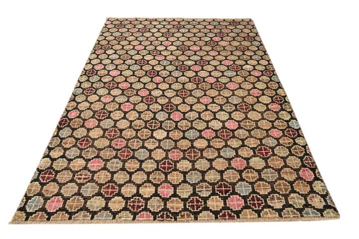 5' x 8' 4 Hand Knotted Darya Wool Rug