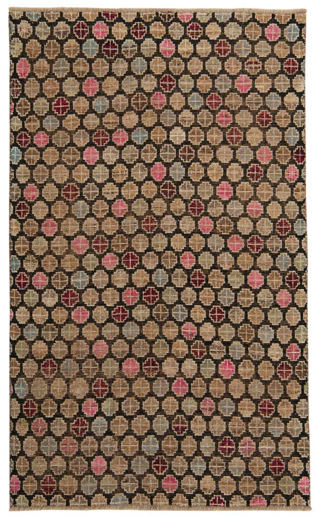 5' x 8' 4 Hand Knotted Darya Wool Rug