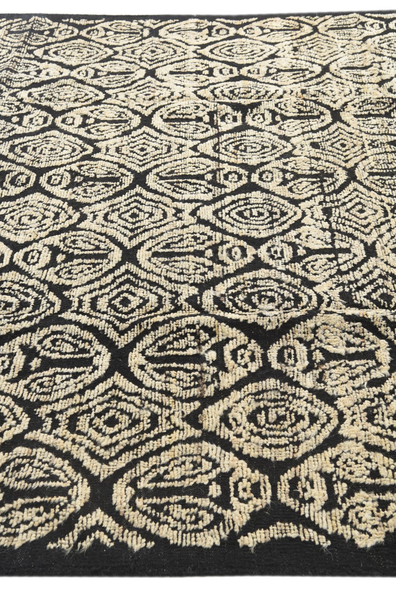 8' 9 x 10' 3 Hand Knotted Darya Wool Rug