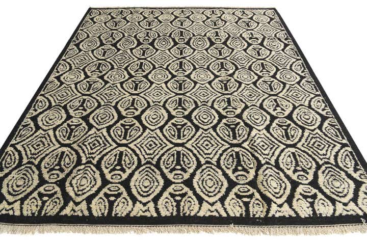 8' 6 x 10' Hand Knotted Darya Wool Rug