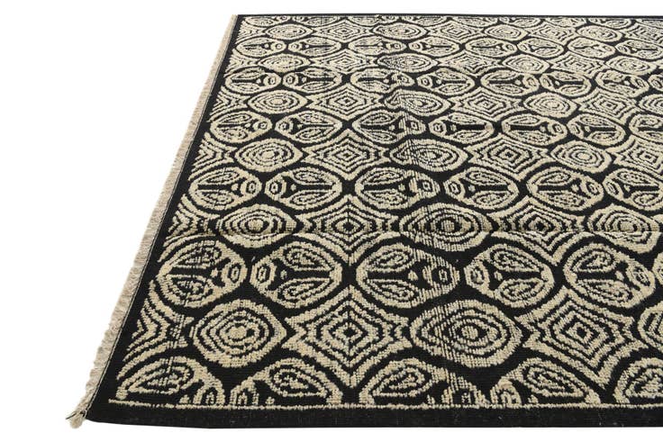 Detail image of 8' 6 x 10' Hand Knotted Darya Wool Rug