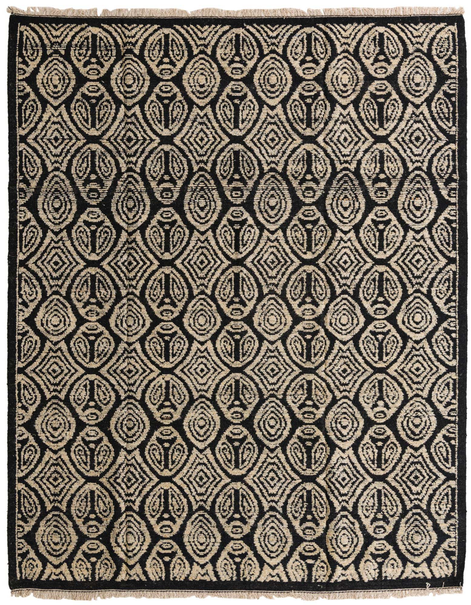8' 6 x 10' Hand Knotted Darya Wool Rug
