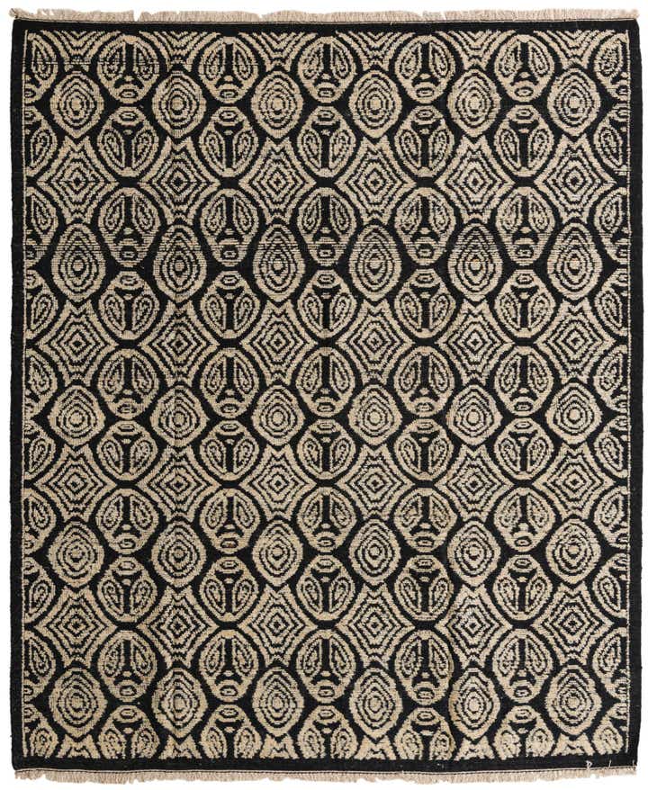 8' 6 x 10' Hand Knotted Darya Wool Rug
