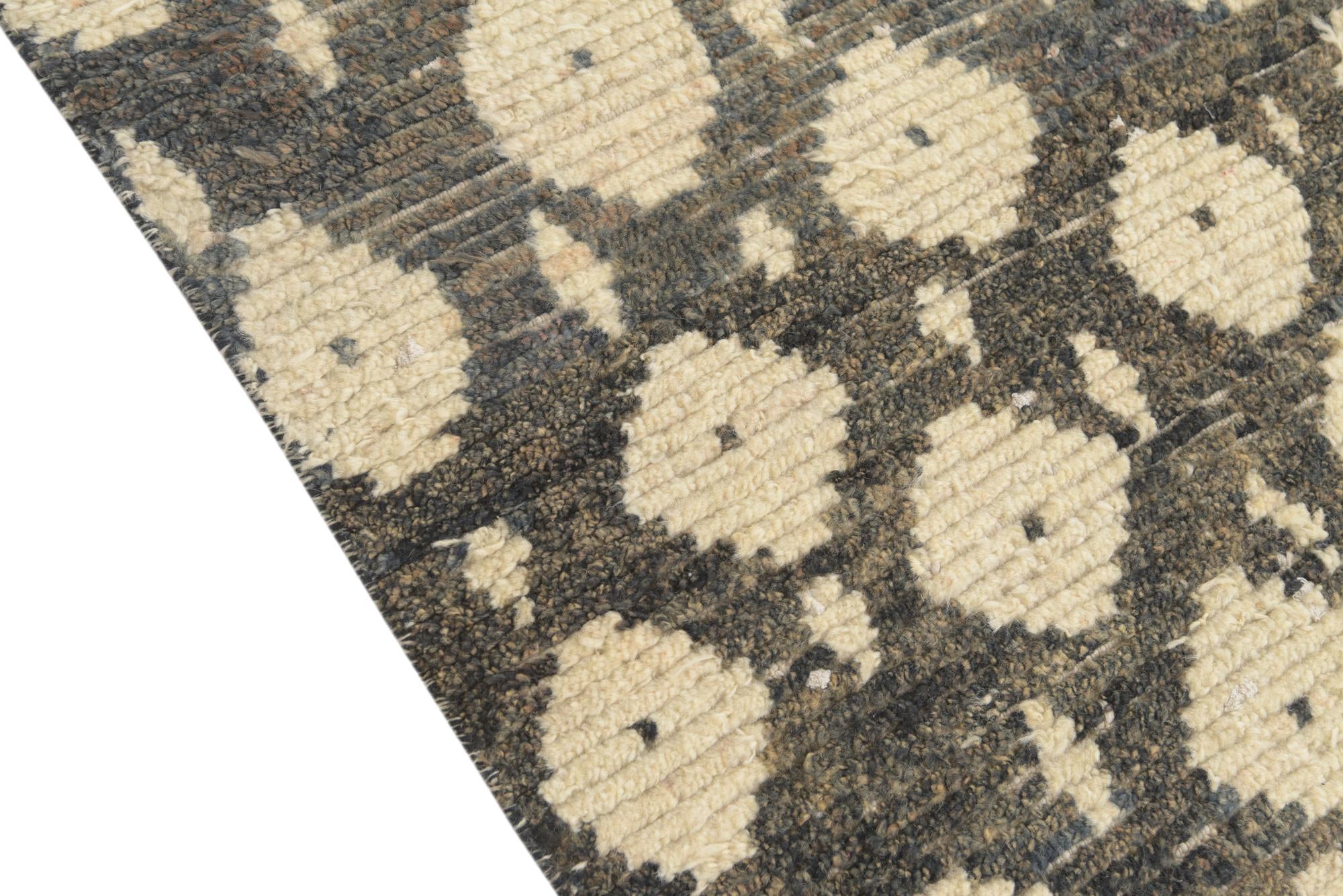 5' 4 x 8' Hand Knotted Darya Wool Rug
