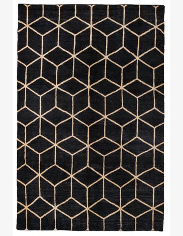 6' 9 x 10' 4 Hand Knotted Darya Wool Rug