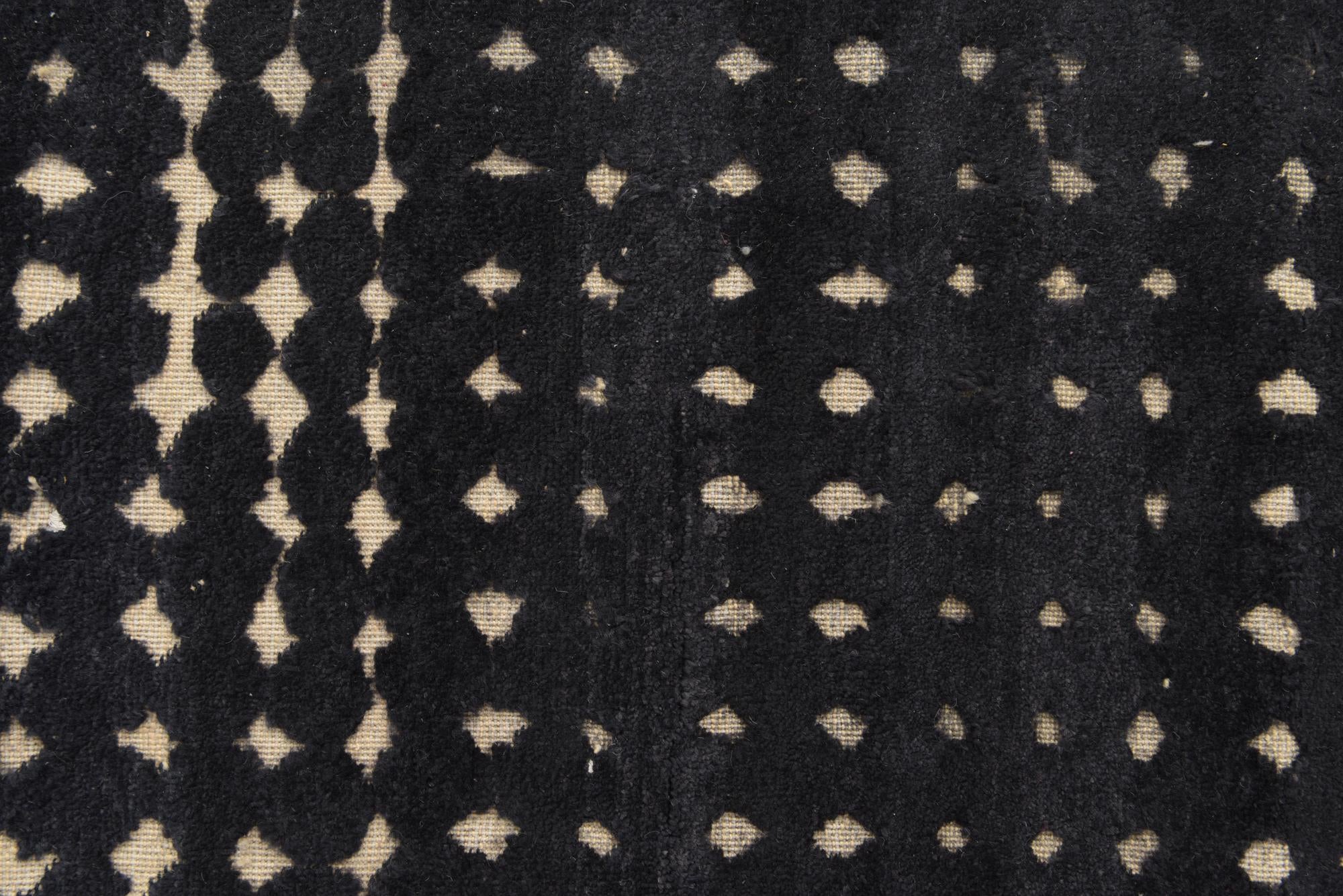 9' x 12' 2 Hand Knotted Darya Wool Rug