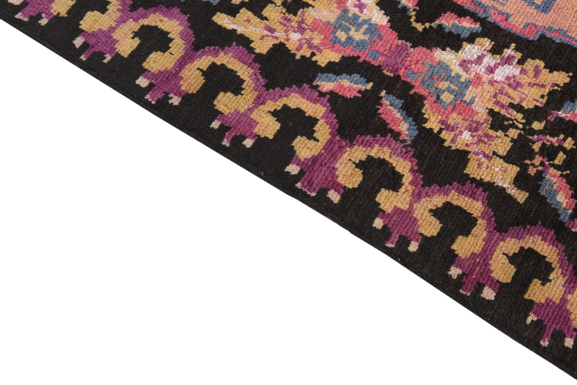 6' 4 x 9' 7 Hand Knotted Darya Rug