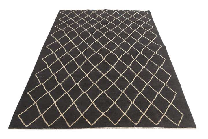 5' 8 x 7' 9 Hand Knotted Darya Wool Rug