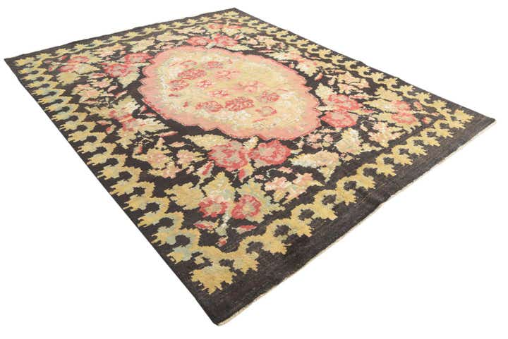 7' 9 x 9' 10 Hand Knotted Darya Rug