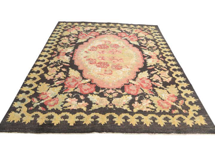 7' 9 x 9' 10 Hand Knotted Darya Rug