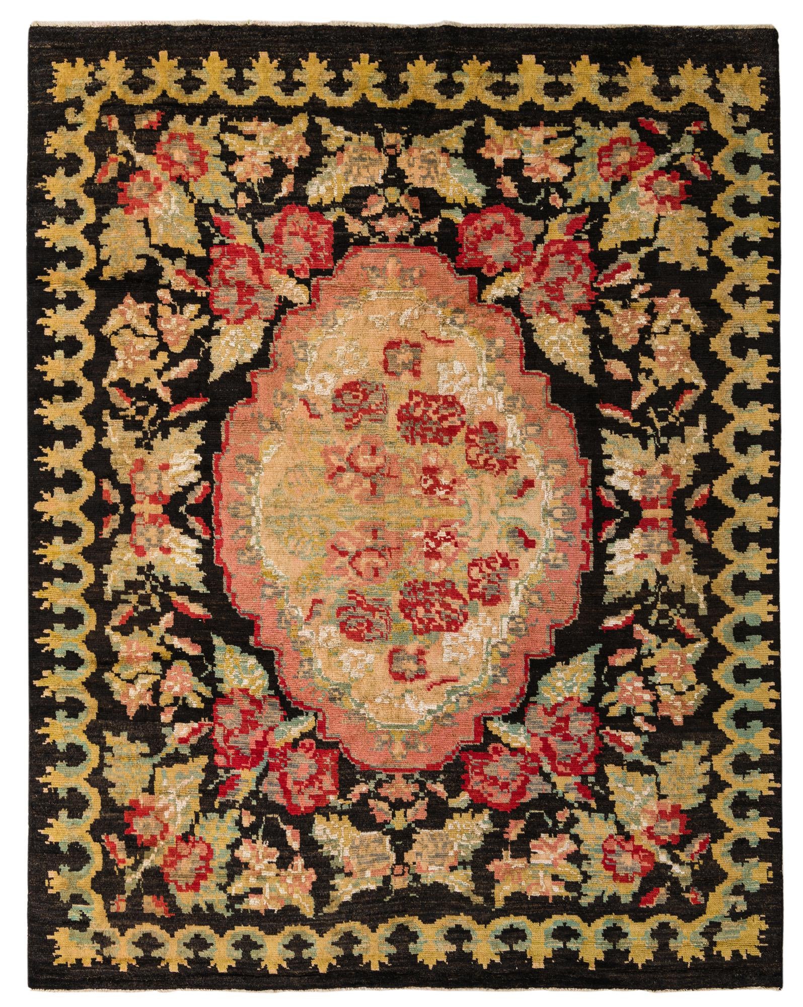 7' 9 x 9' 10 Hand Knotted Darya Rug