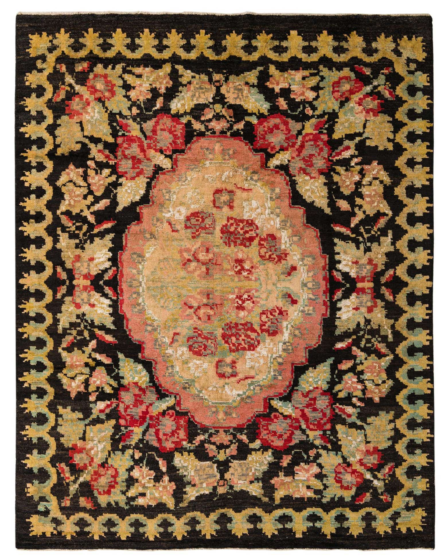 7' 9 x 9' 10 Hand Knotted Darya Rug