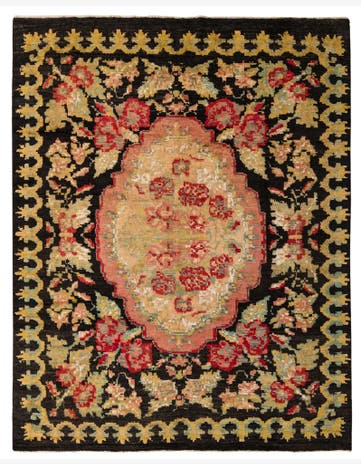 7' 9 x 9' 10 Hand Knotted Darya Rug