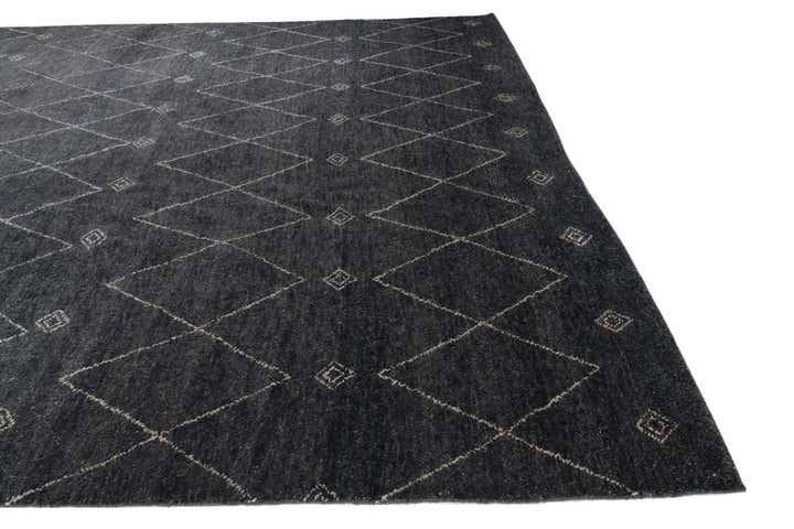 9' 7 x 13' Hand Knotted Darya Wool Rug