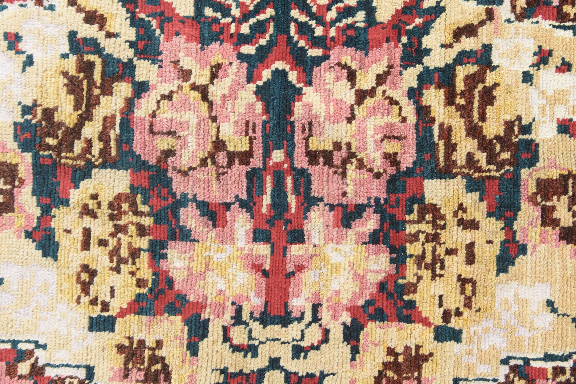 8' x 10' 2 Hand Knotted Darya Wool Rug