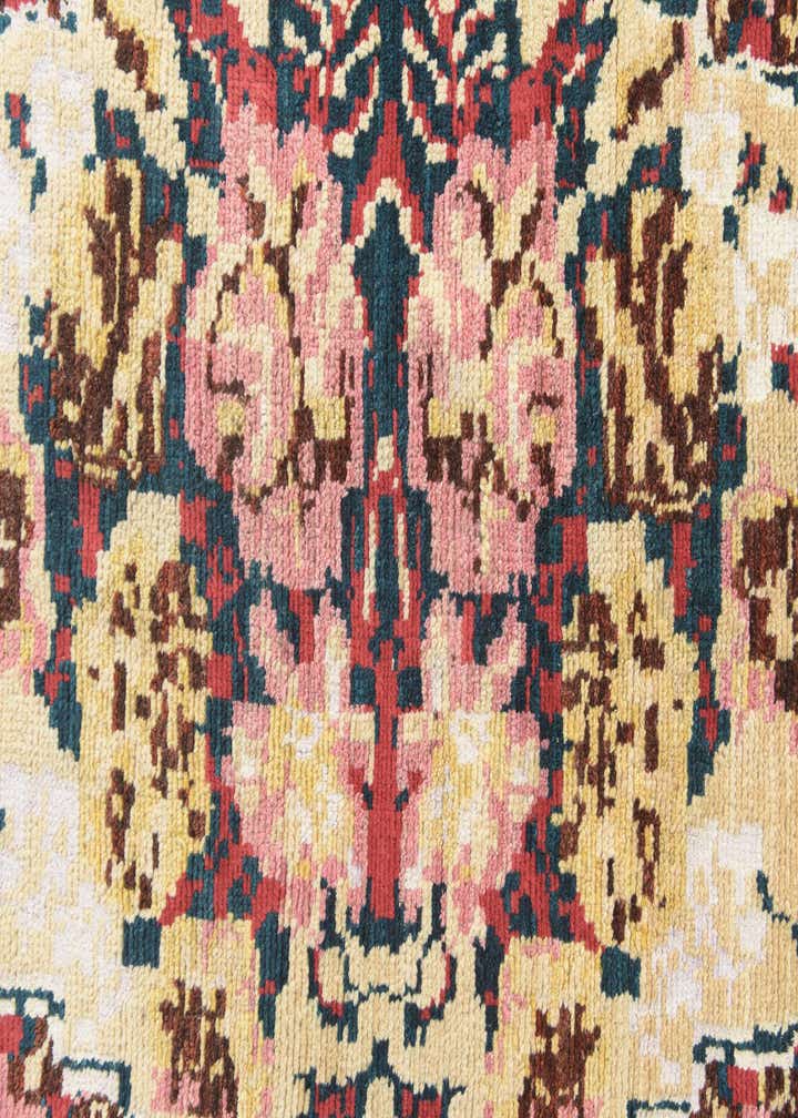 8' x 10' 2 Hand Knotted Darya Wool Rug