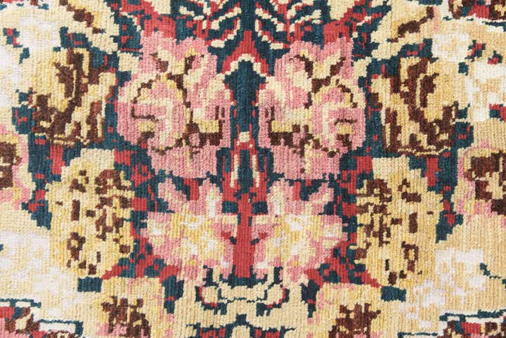8' x 10' 2 Hand Knotted Darya Wool Rug
