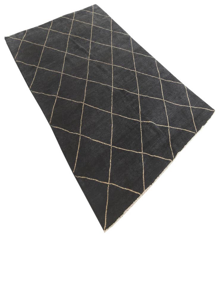 Detail image of 5' 8 x 8' 2  Hand Knotted Darya Wool Rug