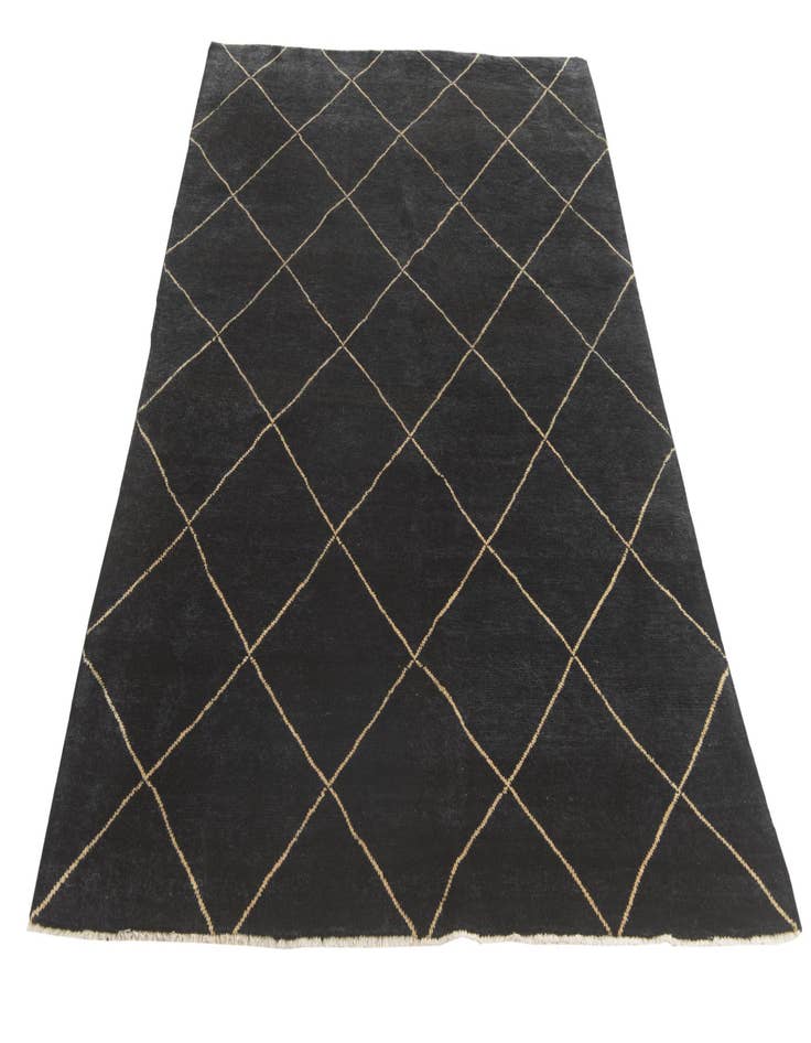 Detail image of 5' 8 x 8' 2  Hand Knotted Darya Wool Rug