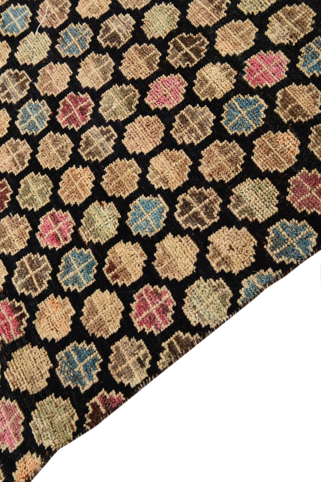 6' 1 x 9' 4 Hand Knotted Darya Wool Rug