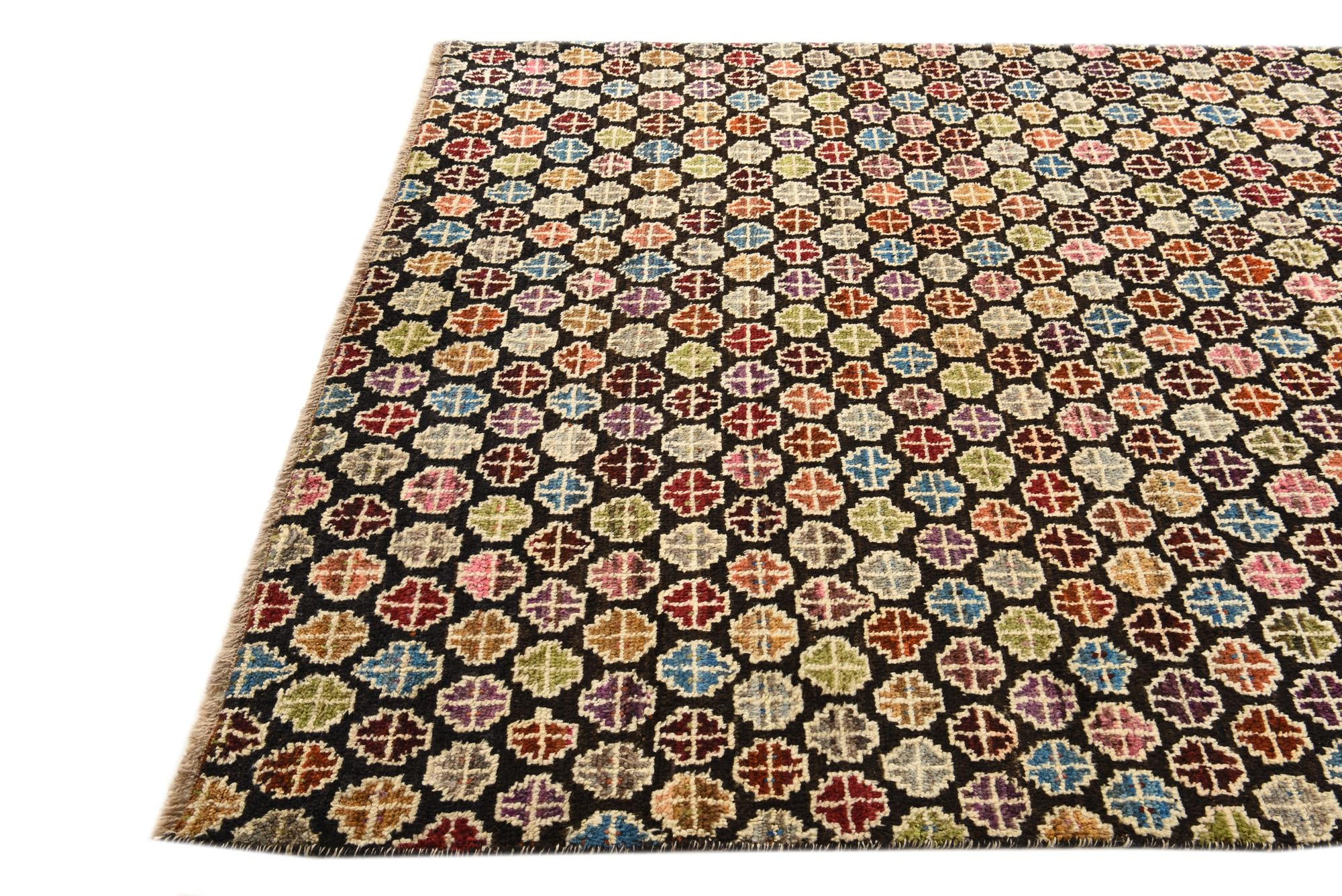 6' 2 x 9' 3 Hand Knotted Darya Wool Rug
