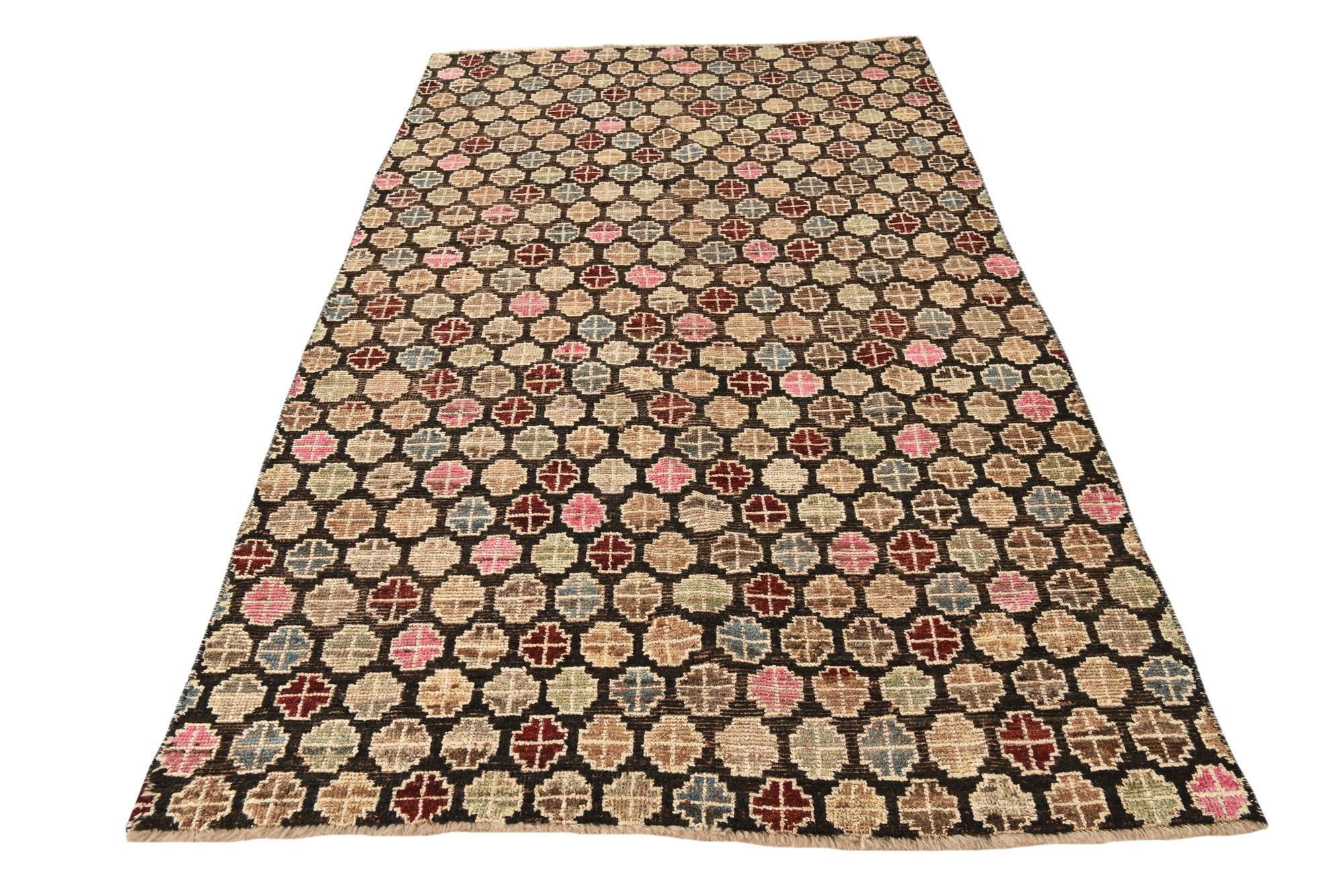 5' x 8' 5 Hand Knotted Darya Wool Rug