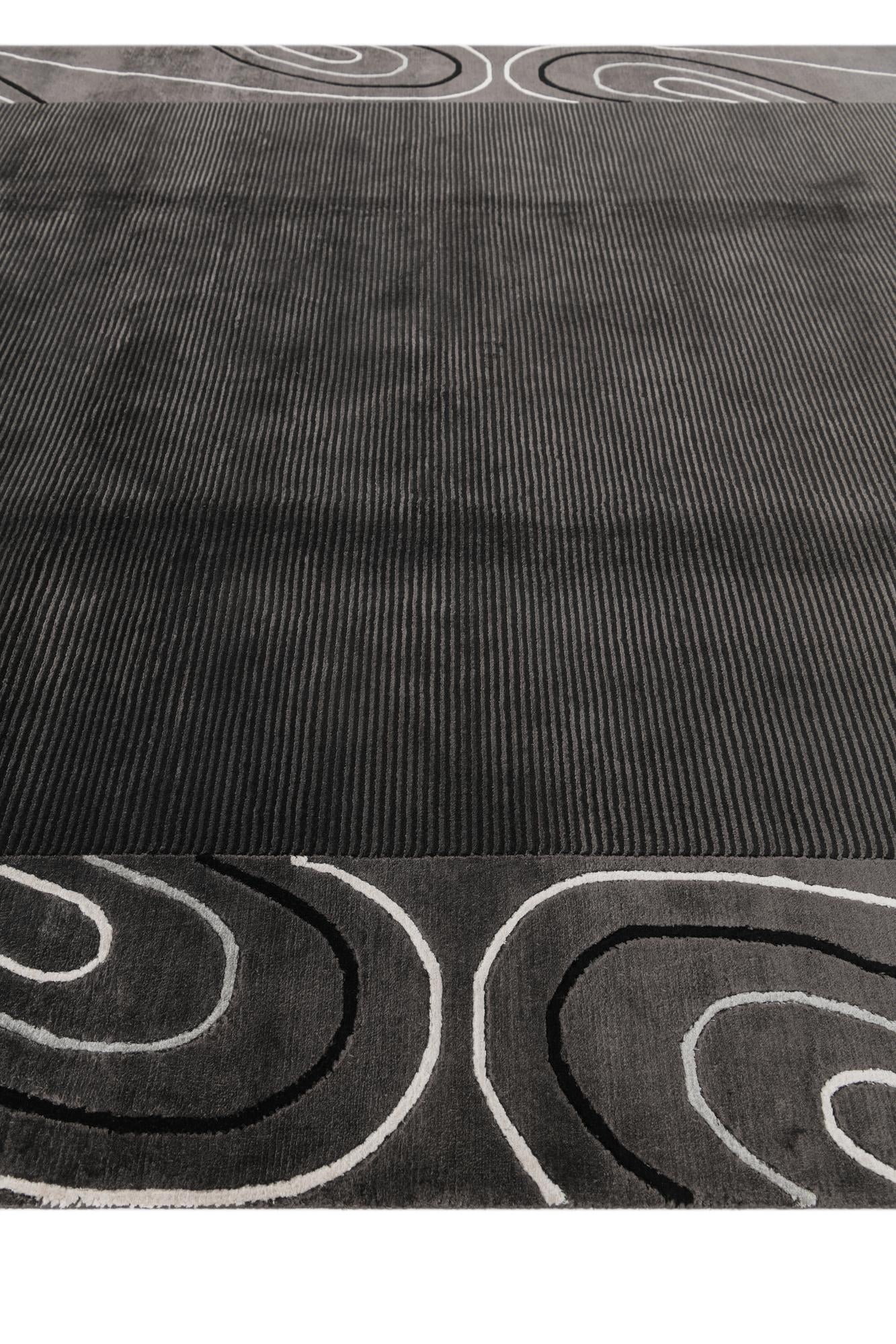 6' 7 x 9' 10 Hand Knotted Darya Wool Rug