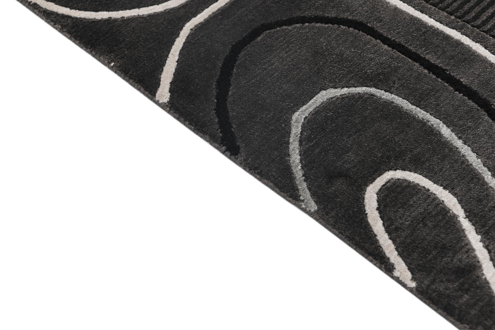 6' 7 x 9' 10 Hand Knotted Darya Wool Rug