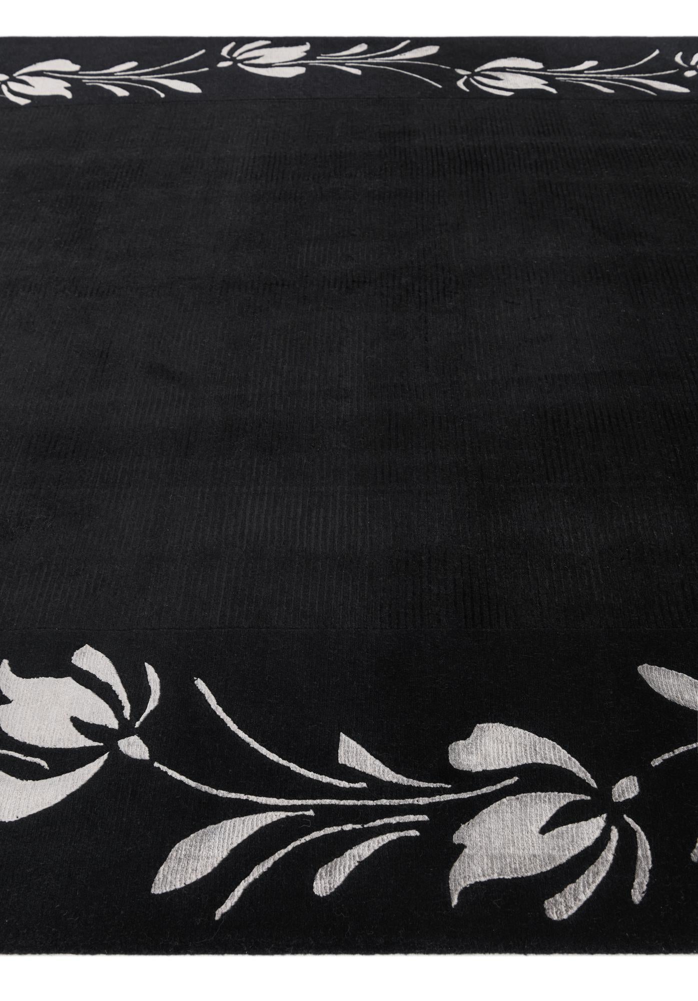 6' 8 x 9' 9 Hand Knotted Darya Wool Rug