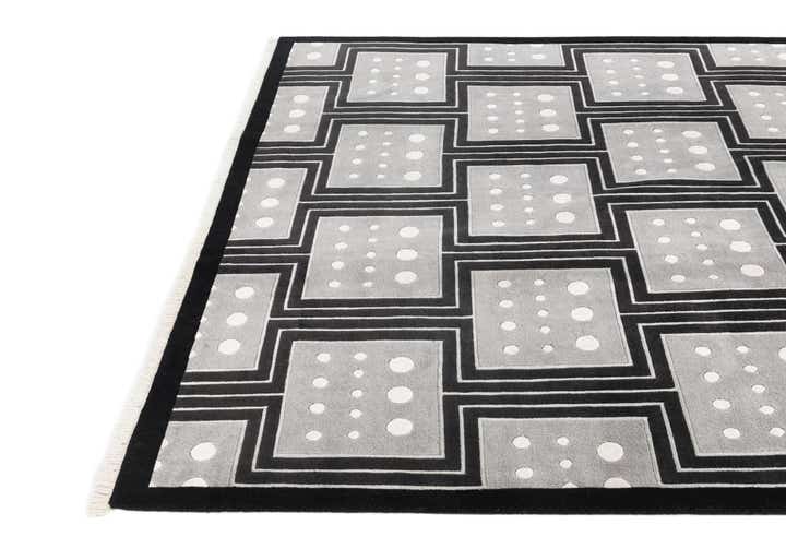 6' 7 x 9' 10 Hand Knotted Darya Wool Rug