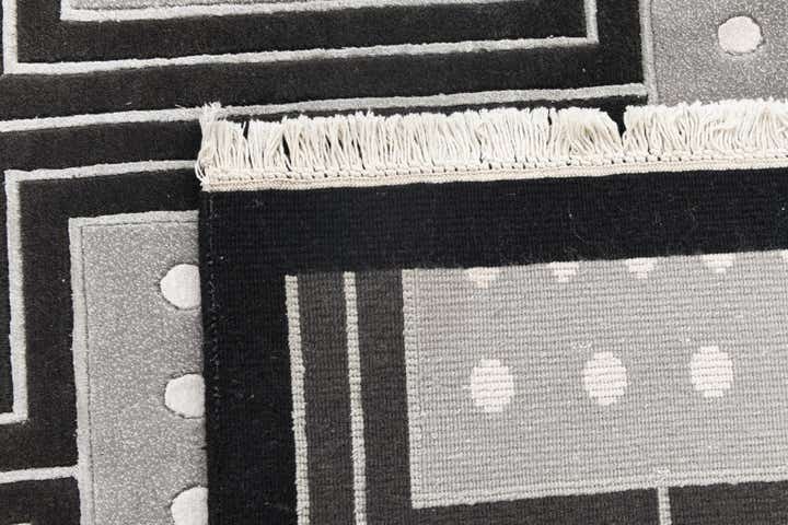 6' 7 x 9' 10 Hand Knotted Darya Wool Rug
