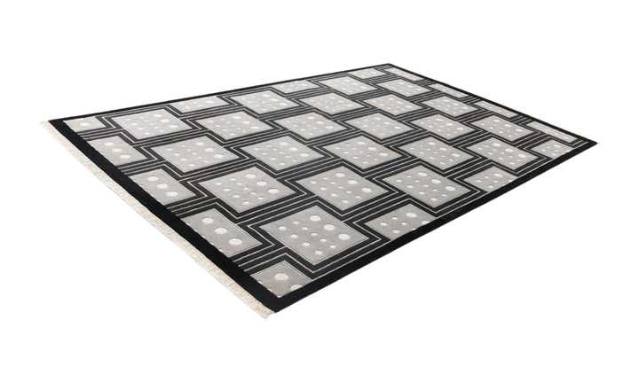 6' 5 x 9' 10 Hand Knotted Darya Wool Rug