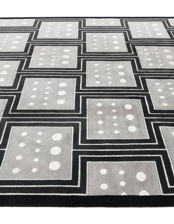 Detail image of 6' 5 x 9' 10  Hand Knotted Darya Wool Rug